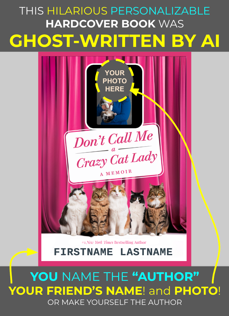 Crazy Cat Lady (Personalizable Hardcover)