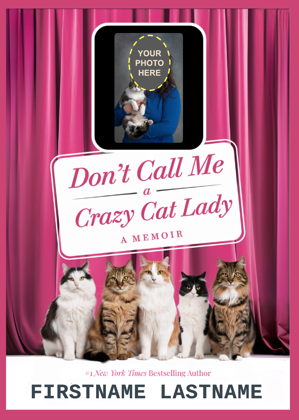 Crazy Cat Lady (Personalizable Hardcover)