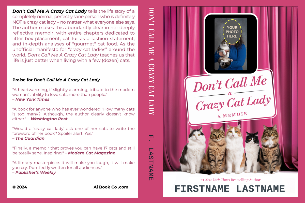 Crazy Cat Lady (Personalizable Hardcover)